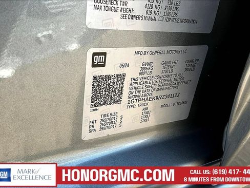 Used 2024 GMC Sierra 1500 Pro w/ Pro Value Package RWD image 20