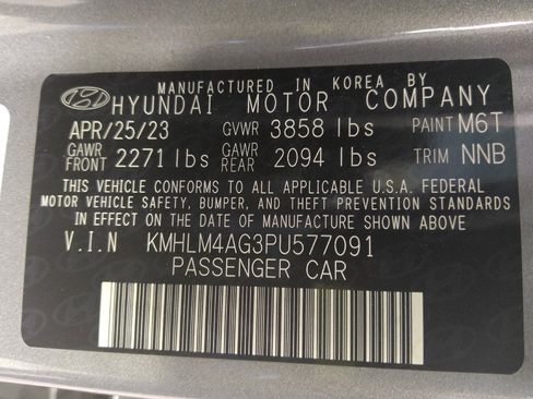 Used 2023 Hyundai Elantra SEL w/ Cargo Package FWD image 33