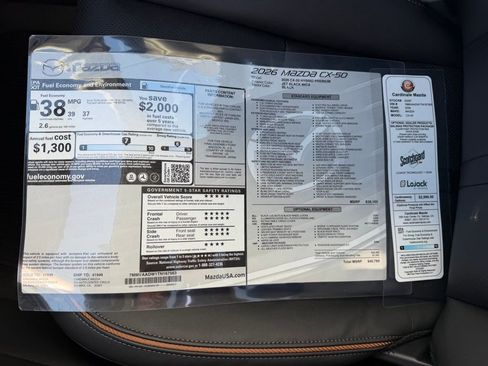 New 2026 MAZDA CX-50 AWD 2.5 Hybrid w/ Weather Package image 34