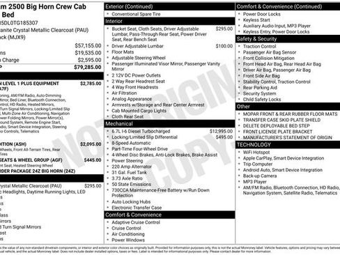 New 2026 RAM 2500 Big Horn image 19