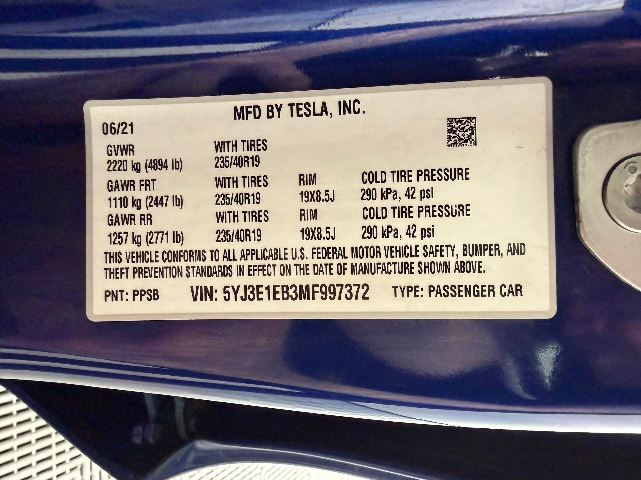 Used 2021 Tesla Model 3 Long Range AWD/4WD image 25