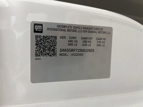 New 2025 Chevrolet Express 3500 Work Van w/ Power Convenience Package image 43