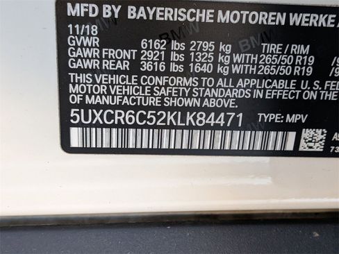 Used 2019 BMW X5 xDrive40i w/ Convenience Package image 34