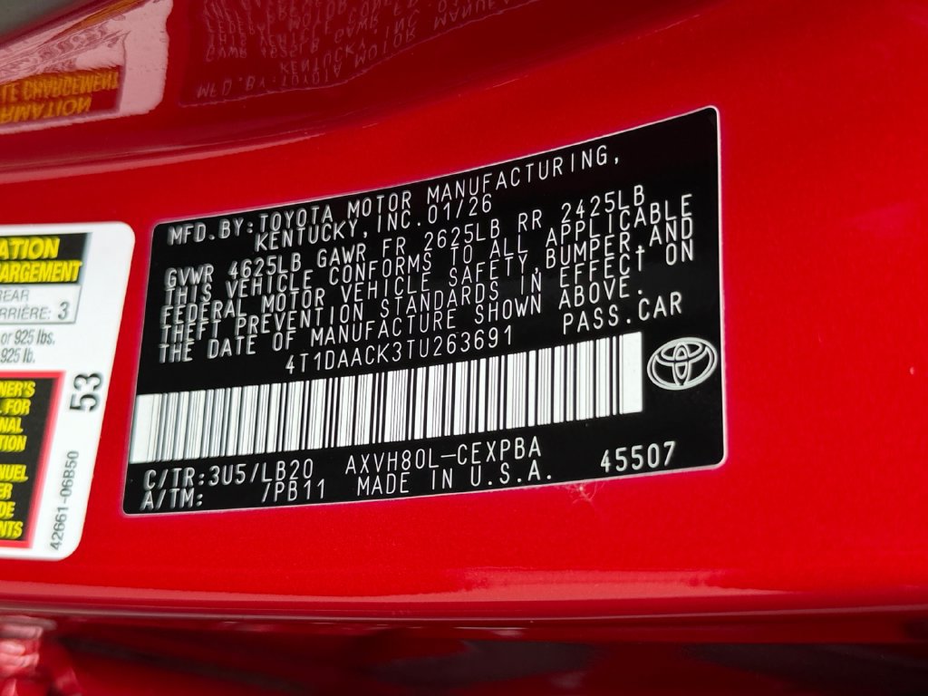 Used 2026 Toyota Camry XSE FWD image 30
