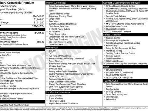 Used 2020 Subaru Crosstrek 2.0i Premium w/ Moonroof Package 2 image 6