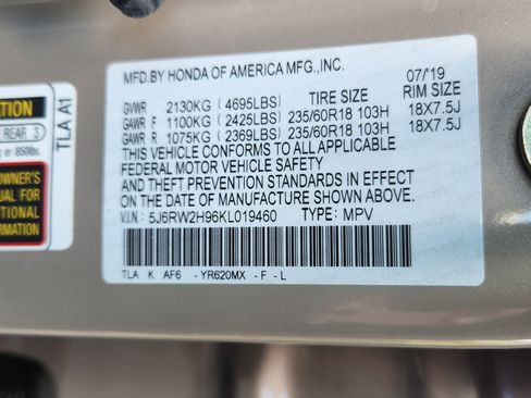 Used 2019 Honda CR-V Touring image 24