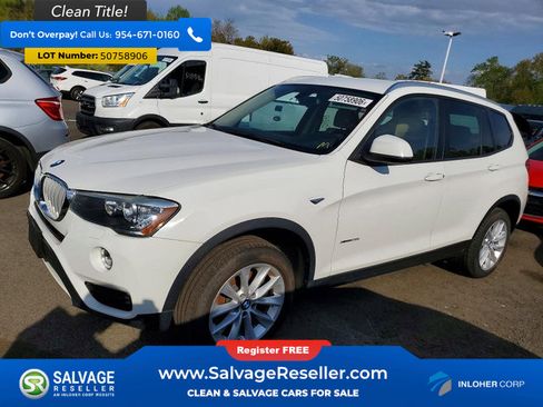 Used 2016 BMW X3 xDrive28i AWD/4WD image 1