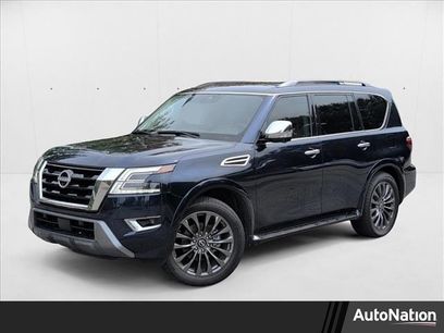 Used 2023 Nissan Armada Platinum w/ Captain's Chairs Package