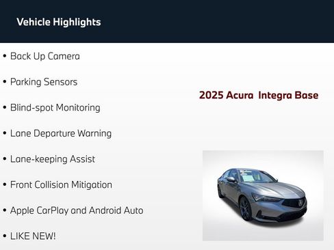 Used 2025 Acura Integra A-Spec FWD image 5