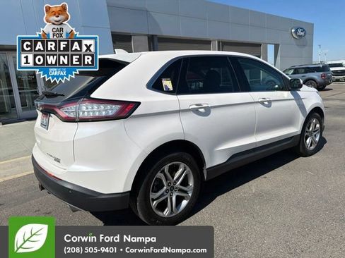 Used 2017 Ford Edge Titanium w/ Class II Trailer Tow Package AWD/4WD image 4