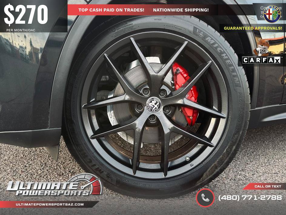 Used 2019 Alfa Romeo Stelvio AWD w/ Nero Edizione image 62