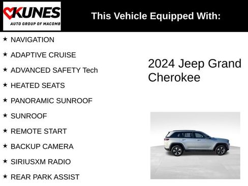 Used 2024 Jeep Grand Cherokee Limited 4xe AWD/4WD image 4