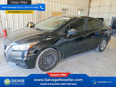 Used 2020 Nissan Versa S FWD image 1