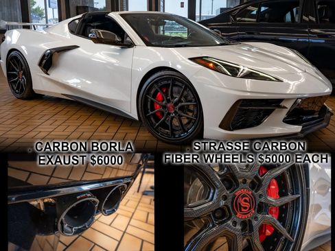Used 2023 Chevrolet Corvette Stingray Premium Cpe w/ Z51 Performance Package RWD image 1
