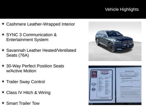 Used 2020 Lincoln Aviator Black Label w/ Dynamic Handling Package image 30