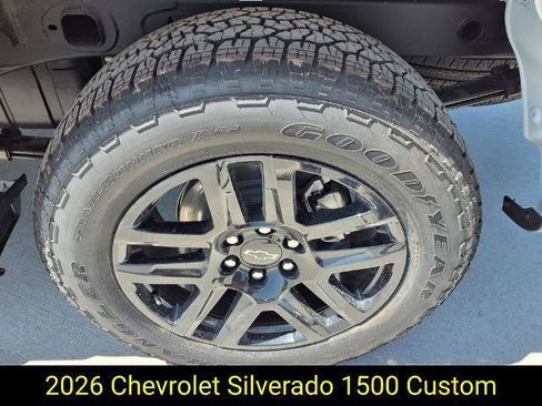 New 2026 Chevrolet Silverado 1500 Custom w/ Turbomax Blackout Package AWD/4WD image 8