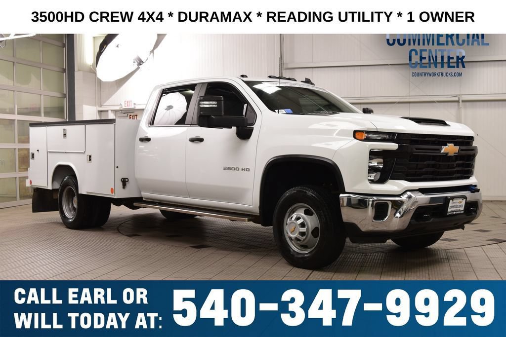 Used 2024 Chevrolet Silverado 3500 W/T w/ WT Convenience Package AWD/4WD image 1