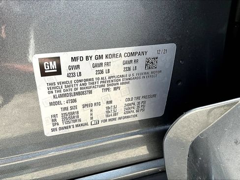Used 2022 Buick Encore GX Select w/ Sport Touring Package FWD image 20