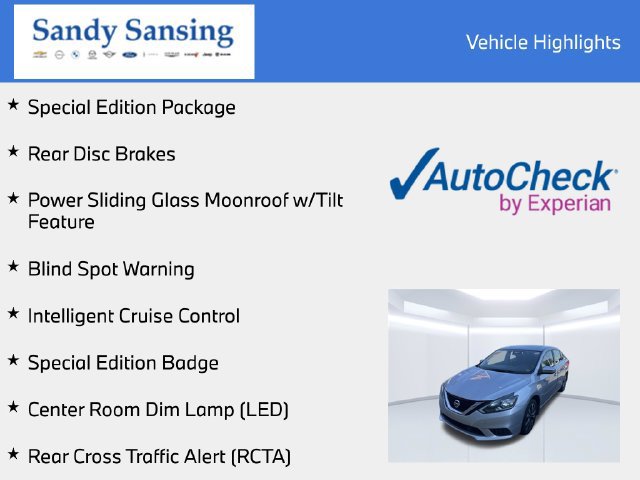 Used 2019 Nissan Sentra SV w/ Special Edition Package FWD image 7