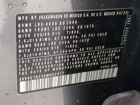 New 2025 Volkswagen Taos SEL image 38