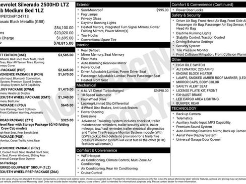 Used 2021 Chevrolet Silverado 2500 LTZ w/ Carhartt Edition AWD/4WD image 6
