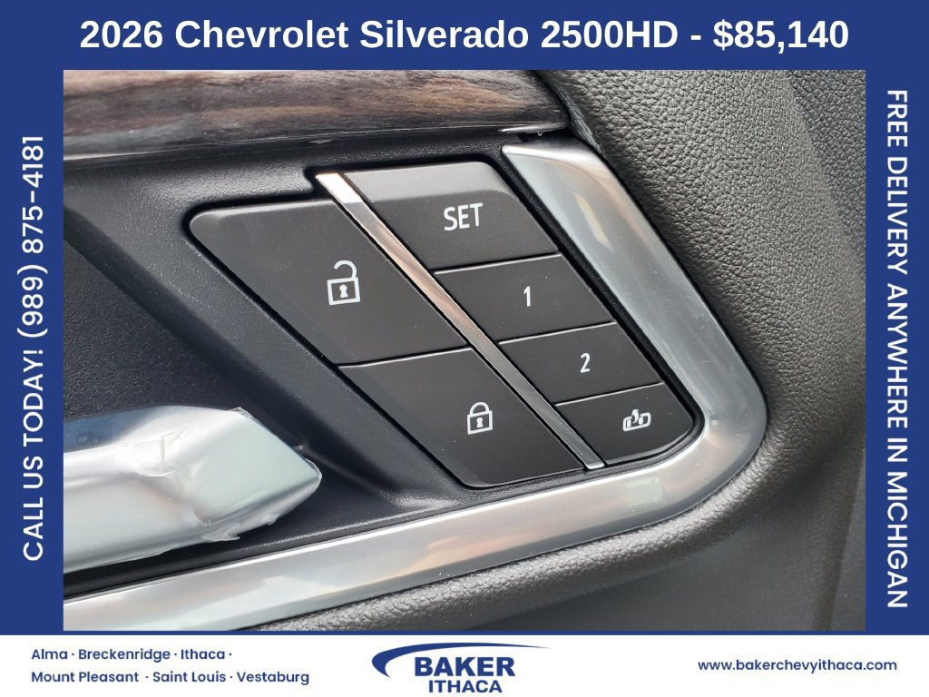 New 2026 Chevrolet Silverado 2500 LTZ w/ Trail Boss Package AWD/4WD image 28
