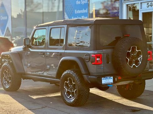 Used 2021 Jeep Wrangler Unlimited Rubicon 4xe AWD/4WD image 3