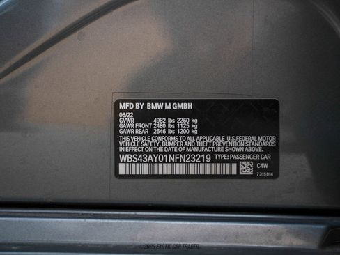 Used 2022 BMW M3 Competition w/ M Carbon Exterior Package AWD/4WD image 49
