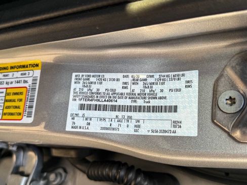 Used 2020 Ford Ranger Lariat w/ Equipment Group 501A Mid image 16