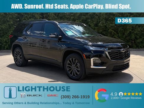 Used 2023 Chevrolet Traverse RS w/ LPO, Floor Liner Package AWD/4WD image 1