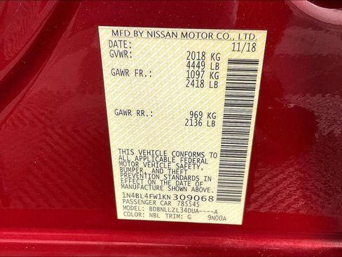 Used 2019 Nissan Altima 2.5 Platinum image 43