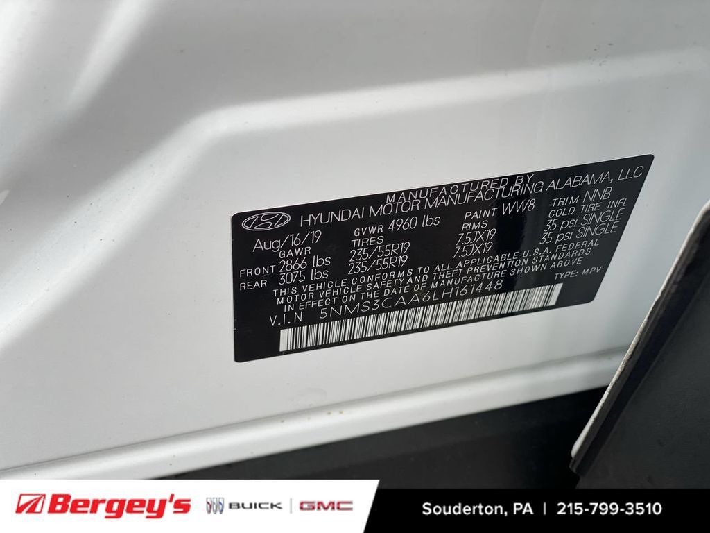 Used 2020 Hyundai Santa Fe SEL AWD/4WD image 38