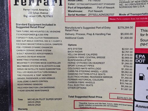 Used 2022 Ferrari F8 Tributo image 4