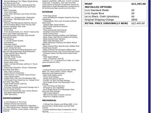 Used 2016 Subaru Crosstrek 2.0i image 3