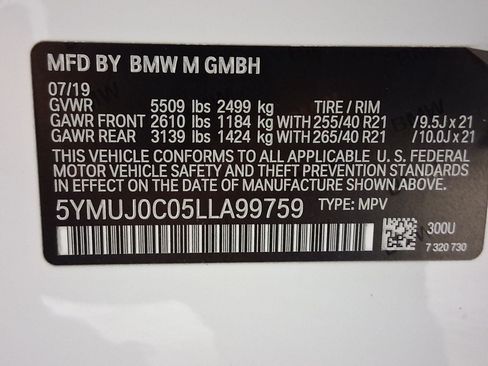 Used 2020 BMW X4 M w/ Executive Package AWD/4WD image 26