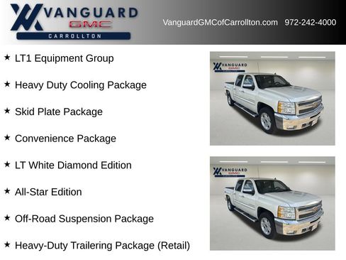Used 2012 Chevrolet Silverado 1500 LT w/ All-Star Edition AWD/4WD image 2
