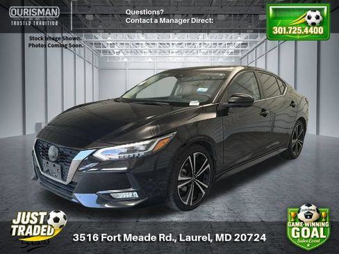 Used 2023 Nissan Sentra SR w/ Midnight Edition Package FWD image 1