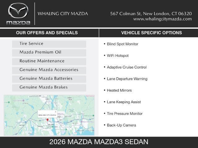 Certified 2026 MAZDA MAZDA3 s Sport FWD image 7