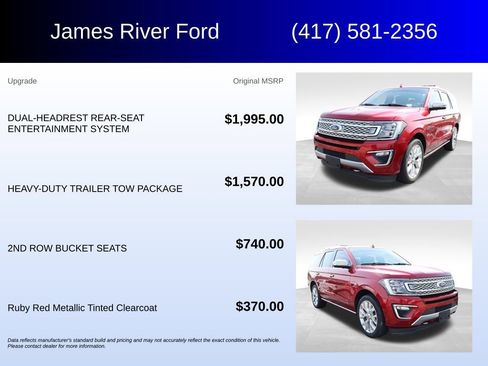 Used 2019 Ford Expedition Platinum AWD/4WD image 5