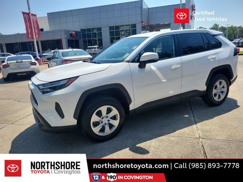 Certified 2025 Toyota RAV4 LE FWD image 1