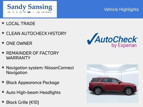 Used 2023 Nissan Pathfinder SL w/ Black Appearance Package image 7