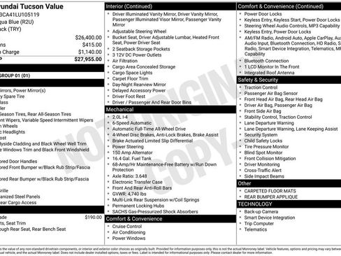Used 2020 Hyundai Tucson Value AWD/4WD image 5