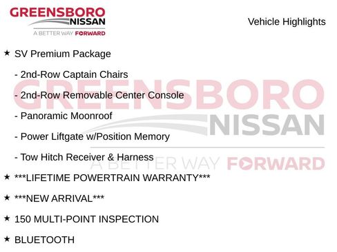 Used 2022 Nissan Pathfinder SV w/ SV Premium Package FWD image 9