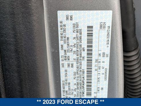 Certified 2023 Ford Escape ST-Line Elite AWD/4WD image 24