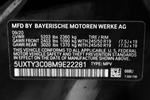 Used 2021 BMW X3 sDrive30i w/ Convenience Package RWD image 65