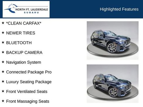 Used 2022 BMW X7 M50i w/ Luxury Seating Package image 7
