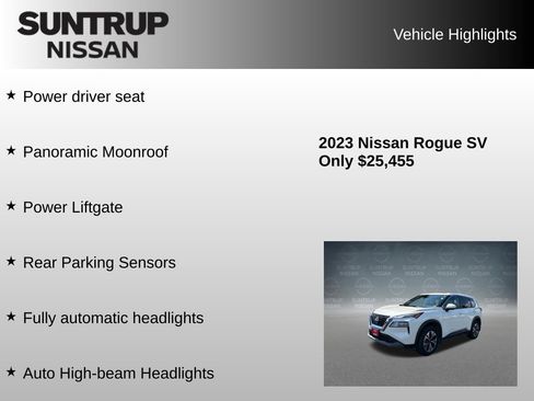 Used 2023 Nissan Rogue SV w/ SV Premium B Package AWD/4WD image 16