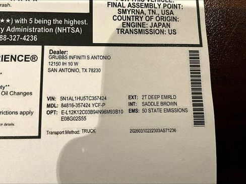 New 2026 INFINITI QX60 Autograph AWD/4WD image 42