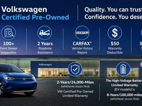 Used 2024 Volkswagen Atlas Cross Sport SE AWD/4WD image 2