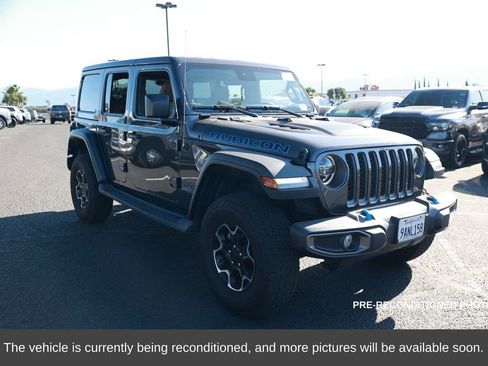 Used 2022 Jeep Wrangler Unlimited Rubicon 4xe w/ Safety Group image 8